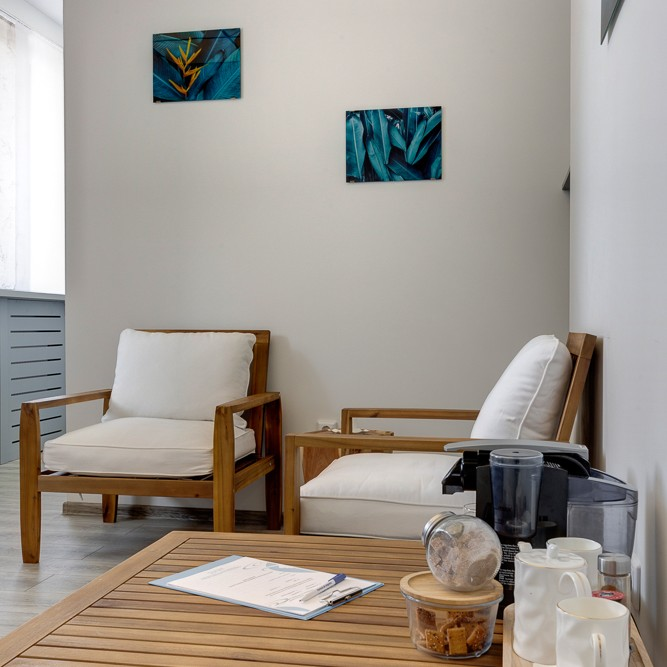 Коридор студии